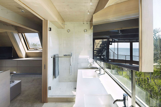 海滨三角型别墅-浴室